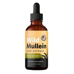 RESPICLEAR All-Natural Mullein Drops With Ginger & Lemon For Lung Cleanse