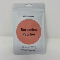 Kind Patches Berberine Patches 30ct Metabolism Support Vegan