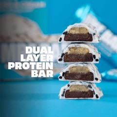 MRE Cookies & Cream Protein Bars – 12 Count Snack Bars for Breakfast or Post-…