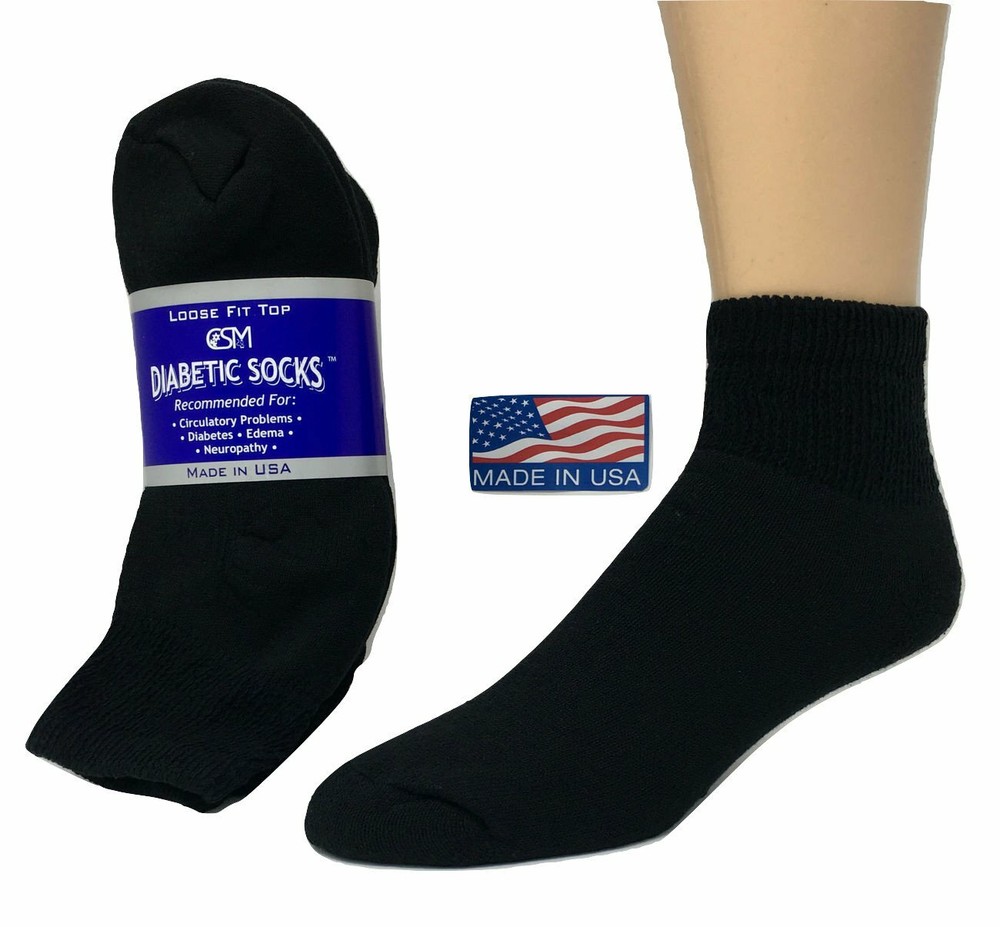 for Circulation Edema Neuropathy 6 Pairs Black size 13 – 15 BESTSELLER