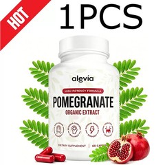 3X Alevia Pomegranate Capsules 60ct Organic Extract Antioxidant US