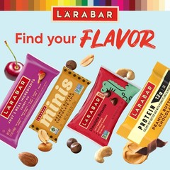 Larabar Lemon Bar Fruit and Nut Bars, Gluten Free and Vegan, 28.8 oz, 18 Ct