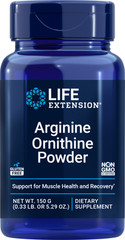 Life Extension ARGININE ORNITHINE POWDER 150 GRAMS